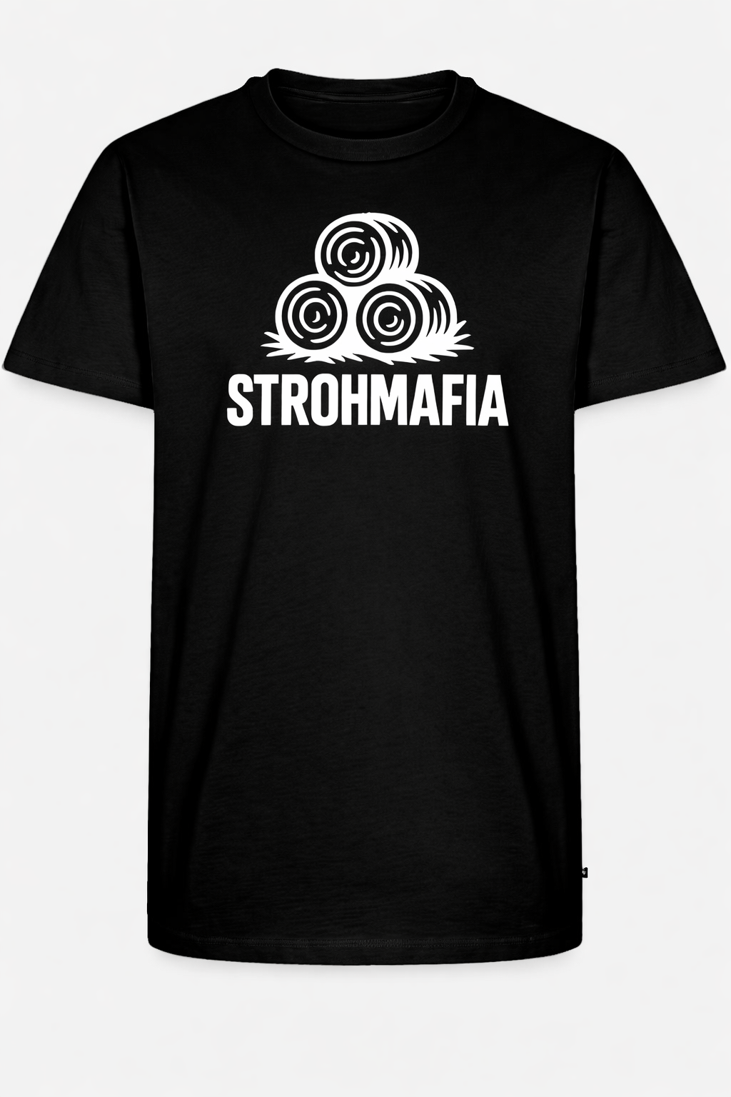 T-Shirt Stroh Mafia Rund - Quaderballen